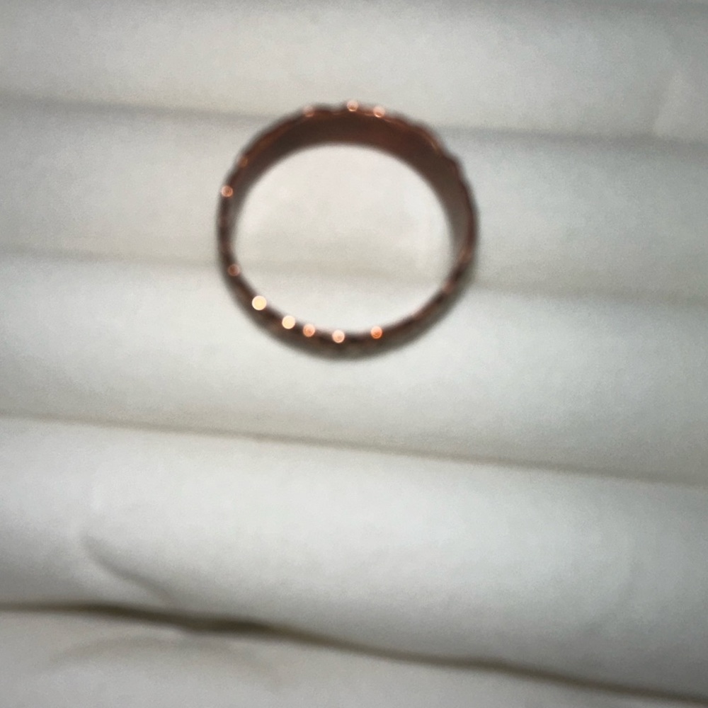 Copper handcrafted ring - Picture 4 of 4